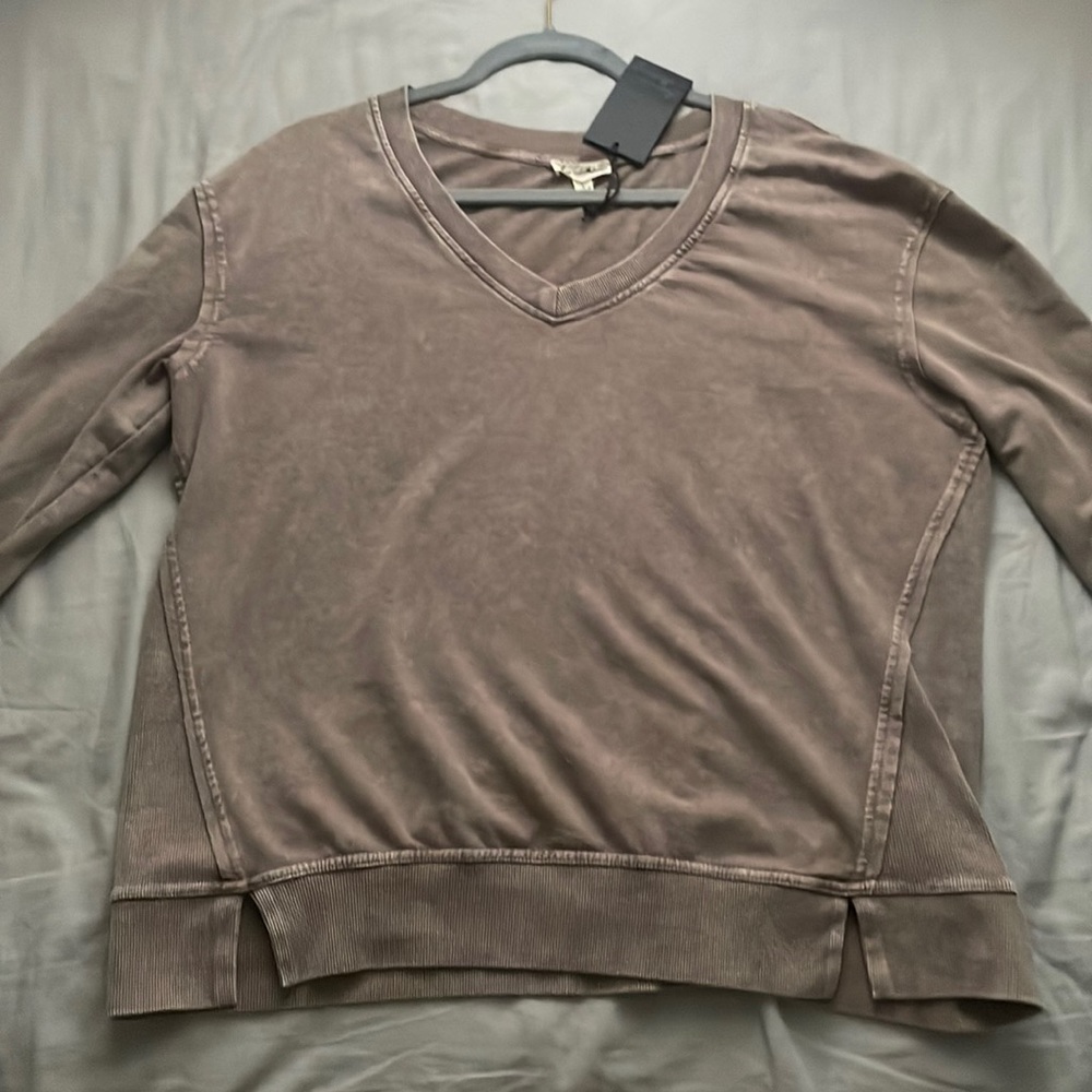 brown sweater